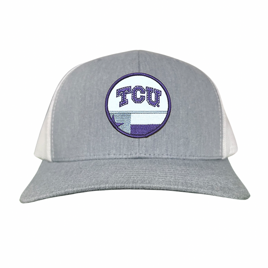 TCU Logo w/h State Flag / Hats / TCU034 /  247 / MM