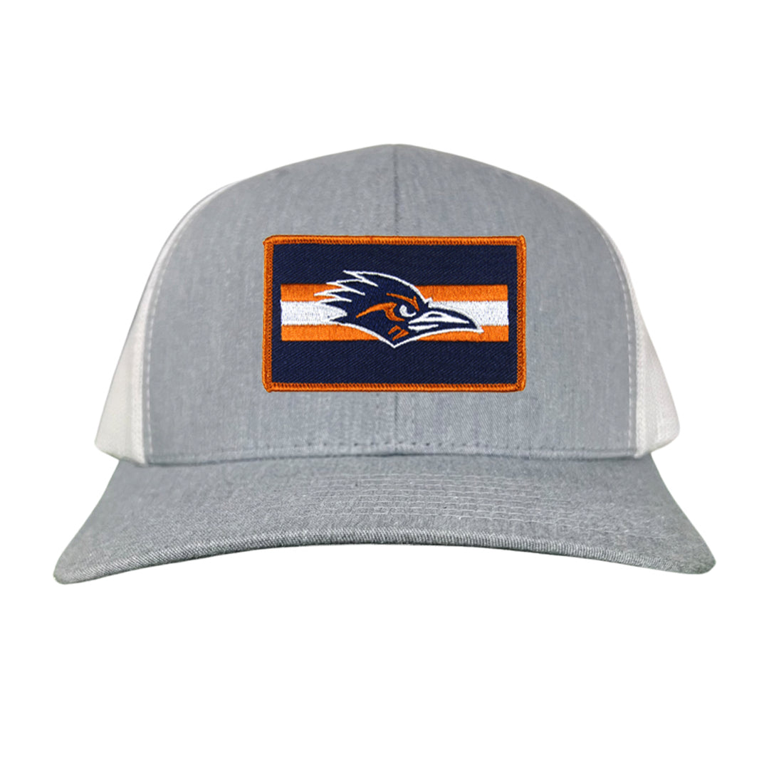 UTSA Rectangle Stripe Roadrunner / Hats / 153 / UTSA007