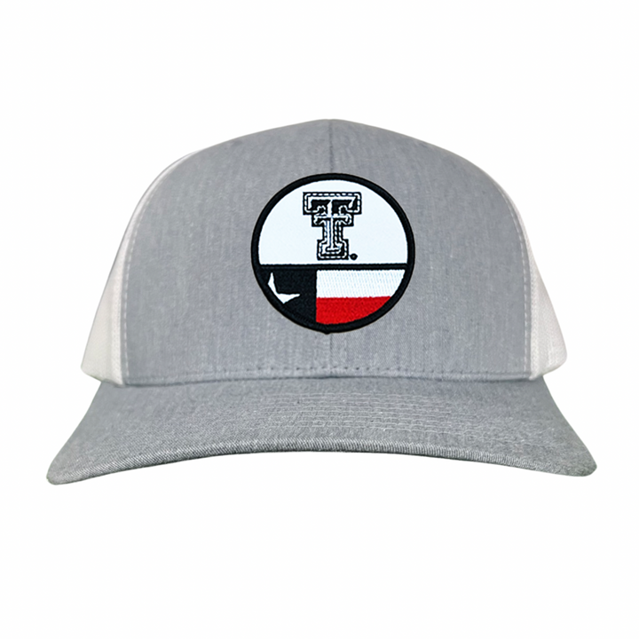 Texas Tech Logo Circle Flag / Hats /  257 / TXTECH045 / MM