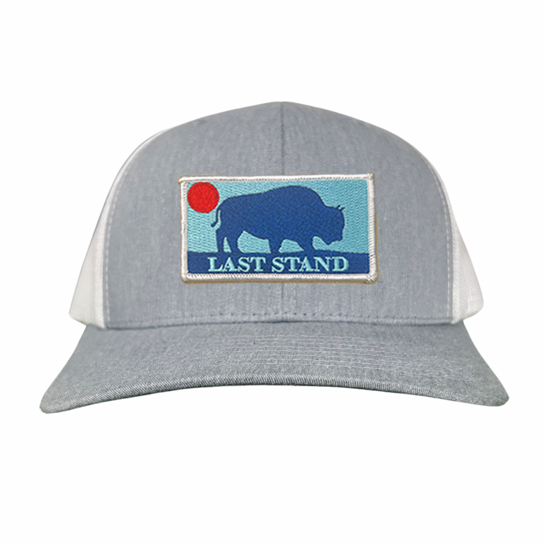 Last Stand Bison Sunset / Hats / 071 / MM