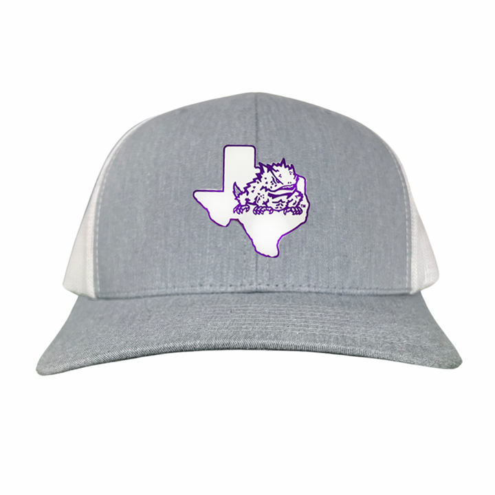 TCU State Horned Frog Rubber Patch / Hats / TCU098 /  266 / MM