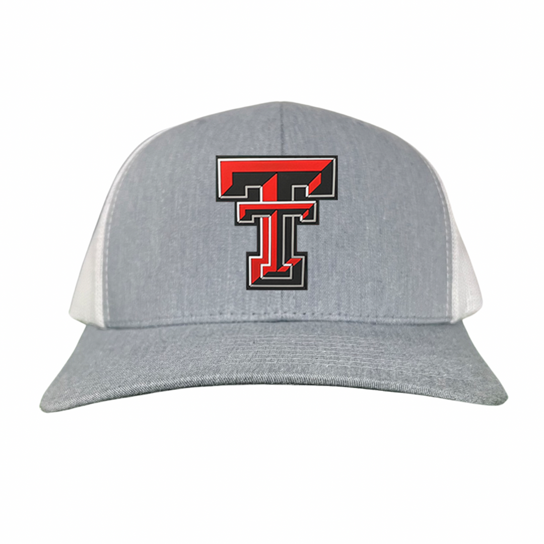 Texas Tech Logo Ruber Patch / Hats /  262 / TXTECH087 / MM