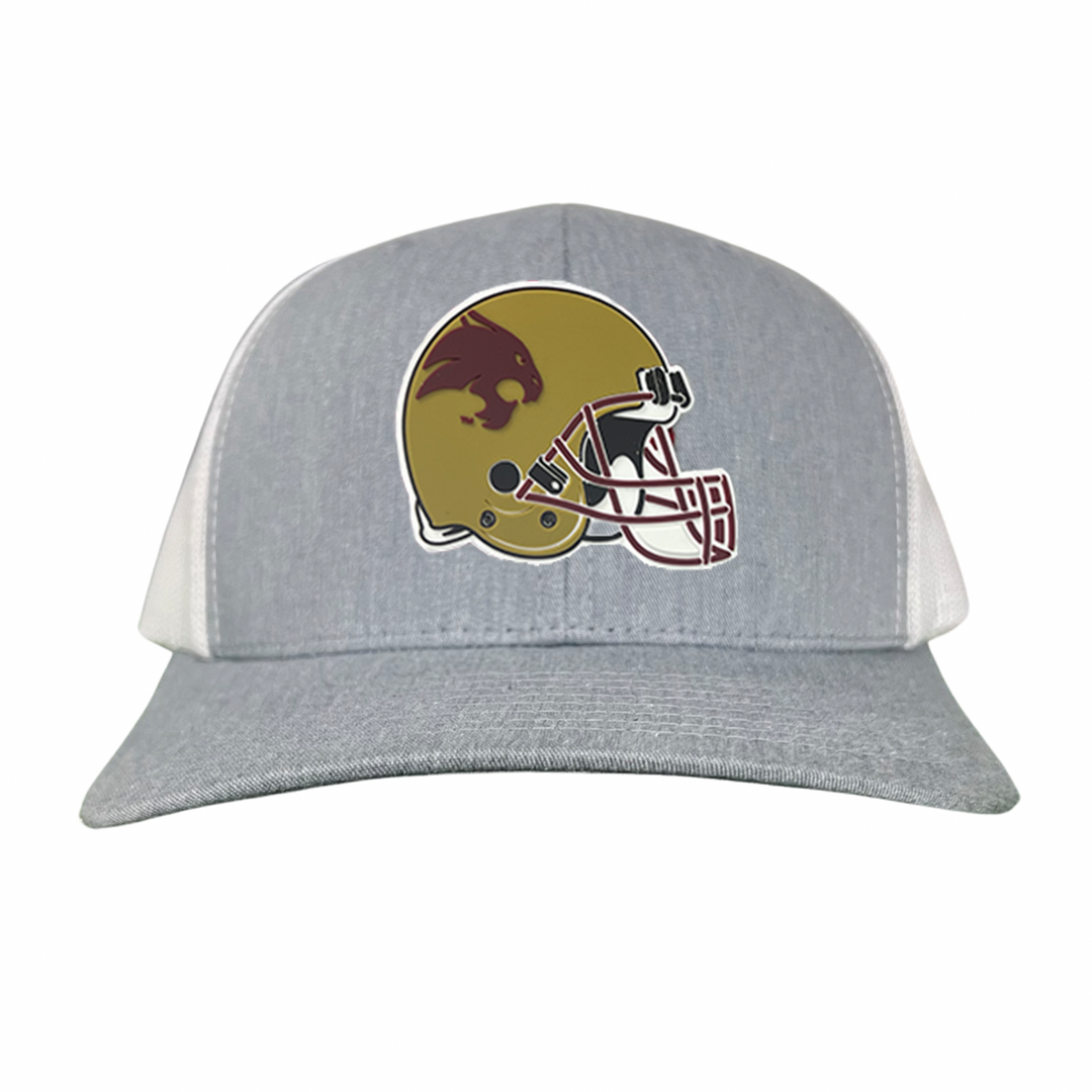 Texas State Bobcats Helmet Rubber Patch / Hats / 267 / TXST267 / MM