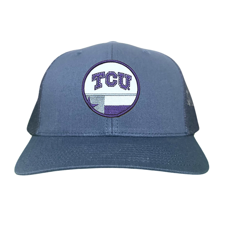 TCU Logo w/h State Flag / Hats / TCU034 /  247 / MM