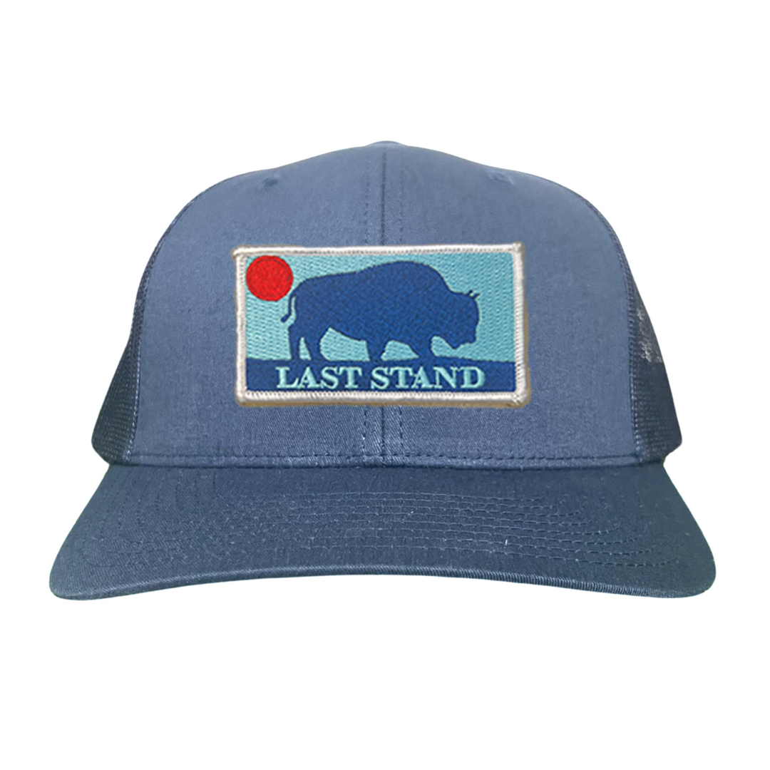 Last Stand Bison Sunset / Hats / 071 / MM