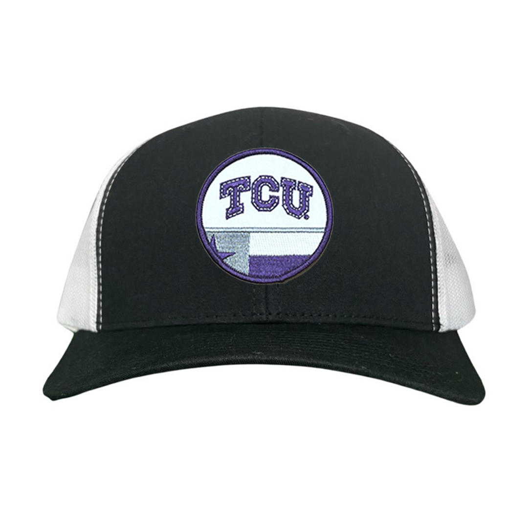 TCU Logo w/h State Flag / Hats / TCU034 /  247 / MM