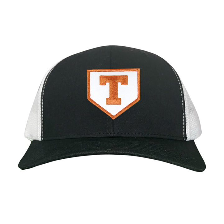 Texas Baseball Block T Home Plate / Hats / 011 / CT