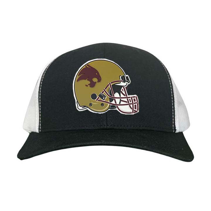 Texas State Bobcats Helmet Rubber Patch / Hats / 267 / TXST267 / MM