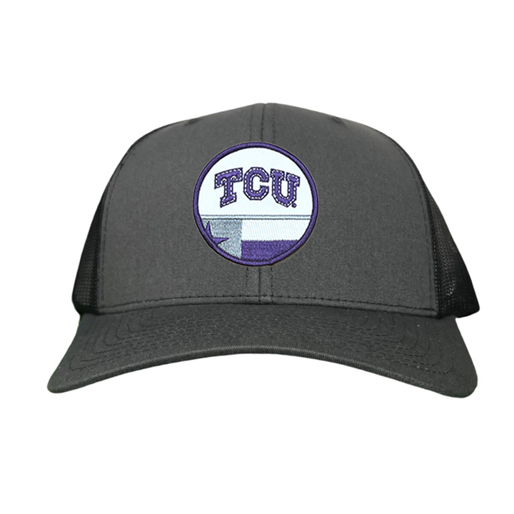 TCU Logo w/h State Flag / Hats / TCU034 /  247 / MM