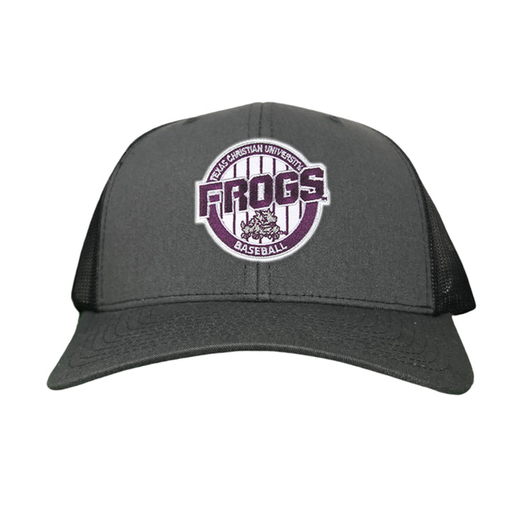 TCU / Frogs Pinstripe Circle / Hats / 216 / TCU017 / MG