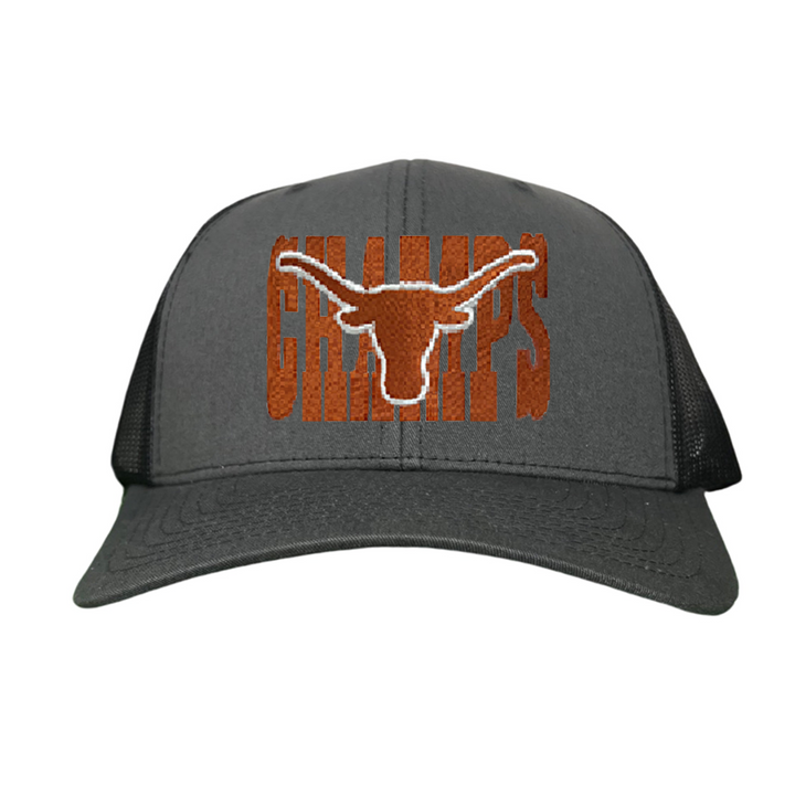 Texas Longhorns CHAMPS Embroidered / Hats / UT9054 / SB