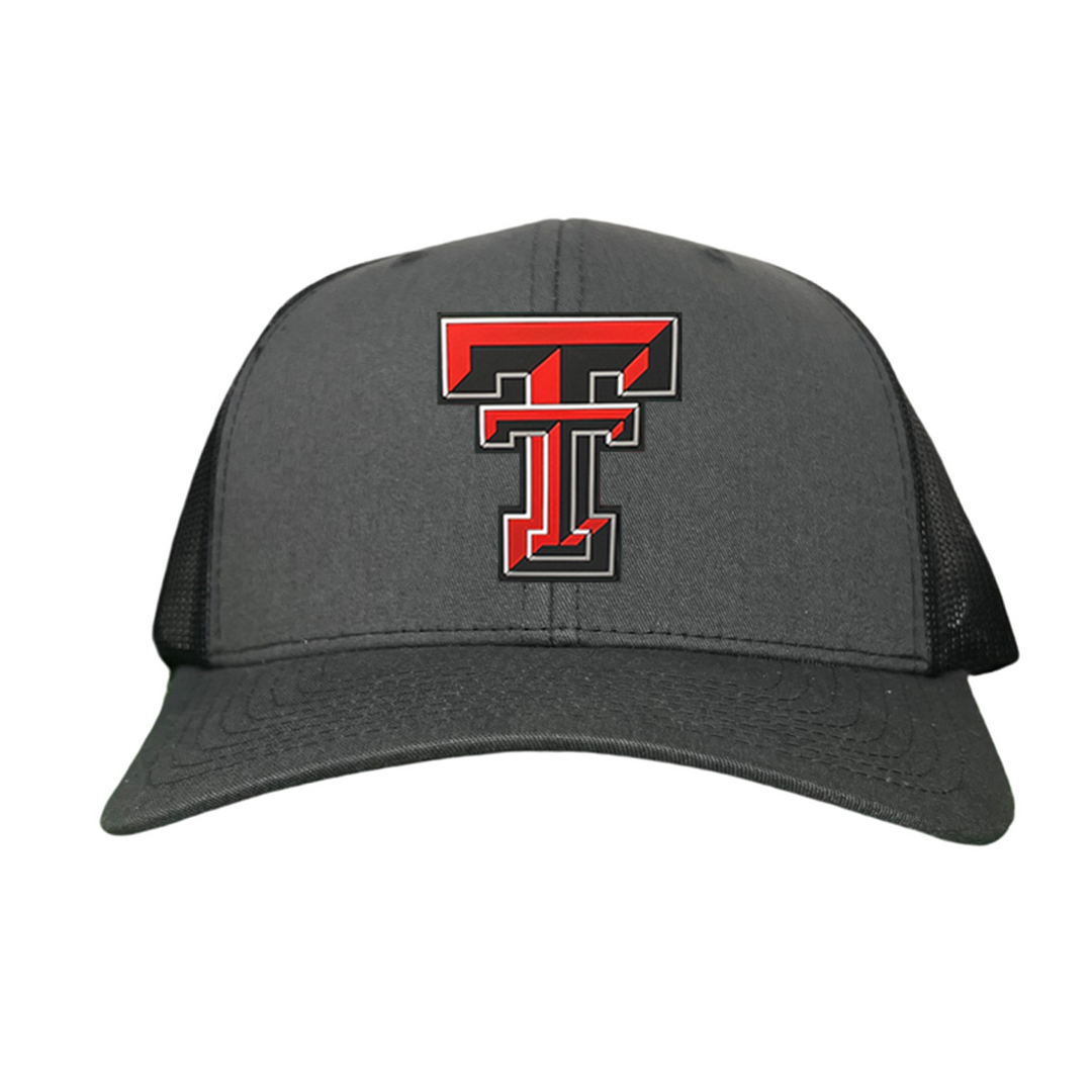 Texas Tech Logo Ruber Patch / Hats /  262 / TXTECH087 / MM