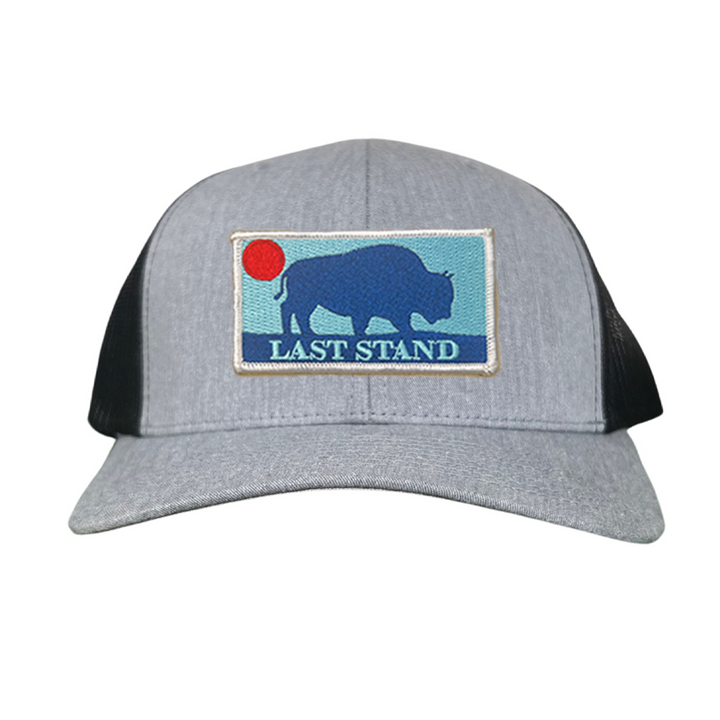 Last Stand Bison Sunset / Hats / 071 / MM