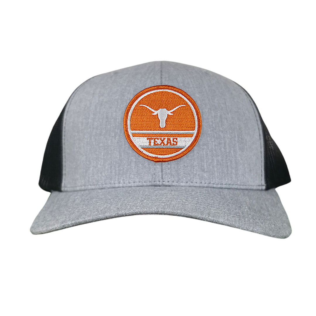 Texas Longhorns Longhorn Circle Line Patch / 201 / Hats / UT9110 / MM