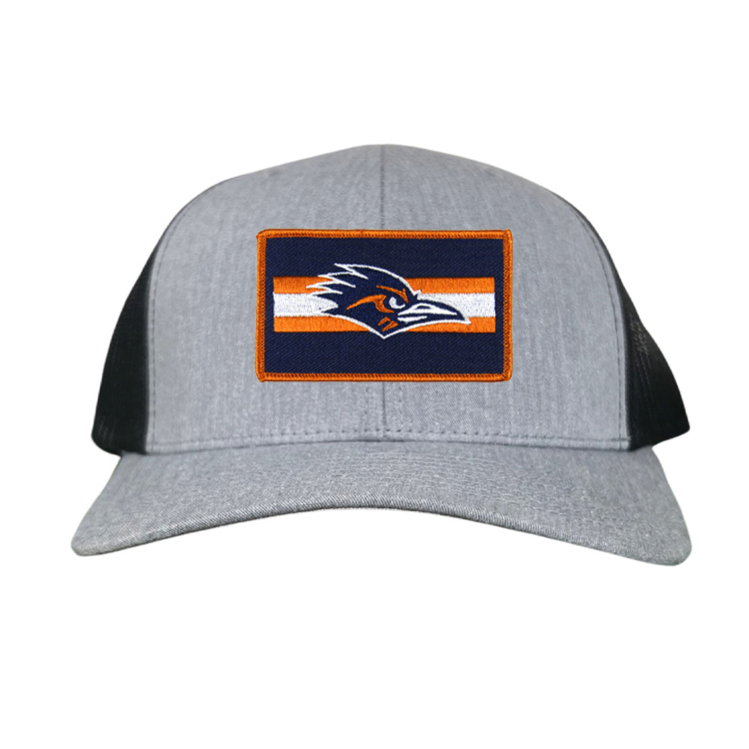 UTSA Rectangle Stripe Roadrunner / Hats / 153 / UTSA007