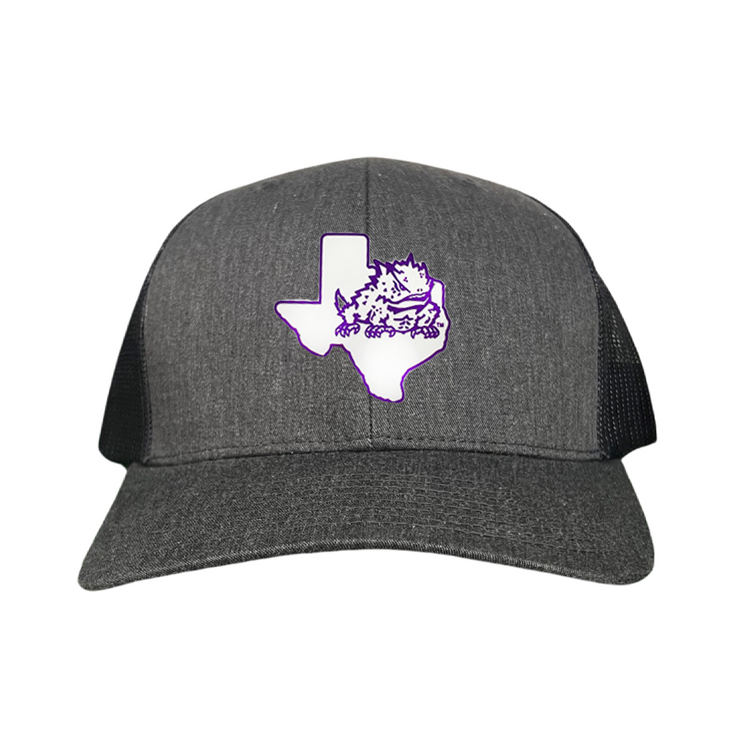 TCU State Horned Frog Rubber Patch / Hats / TCU098 /  266 / MM