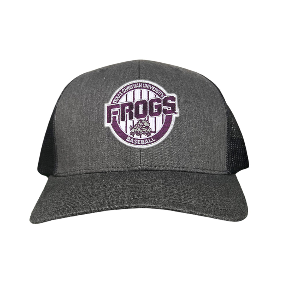 TCU / Frogs Pinstripe Circle / Hats / 216 / TCU017 / MG