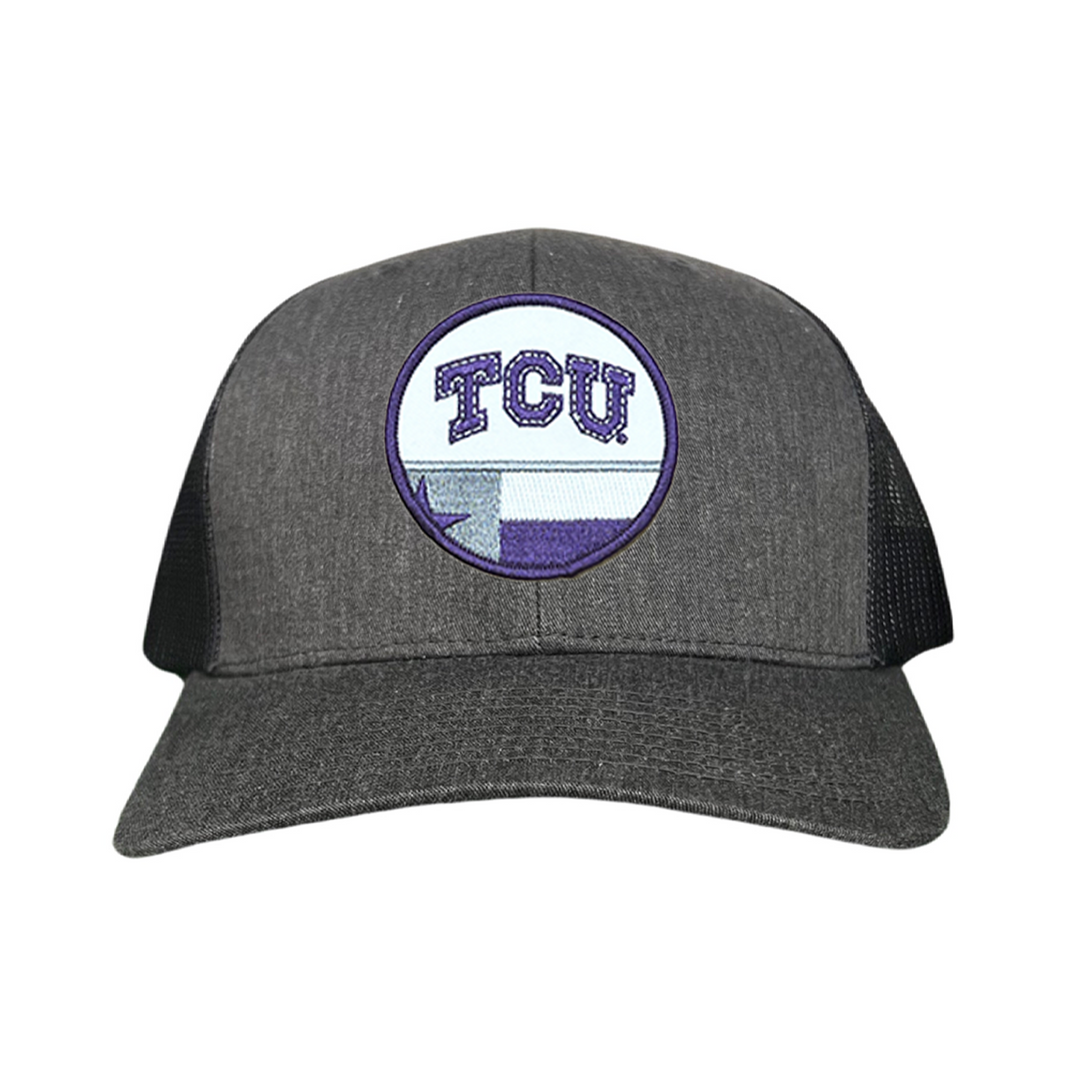 TCU Logo w/h State Flag / Hats / TCU034 /  247 / MM
