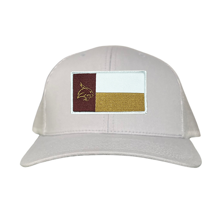 Texas State Bobcats State Flag / Hats / 259 / TXST076 / MM