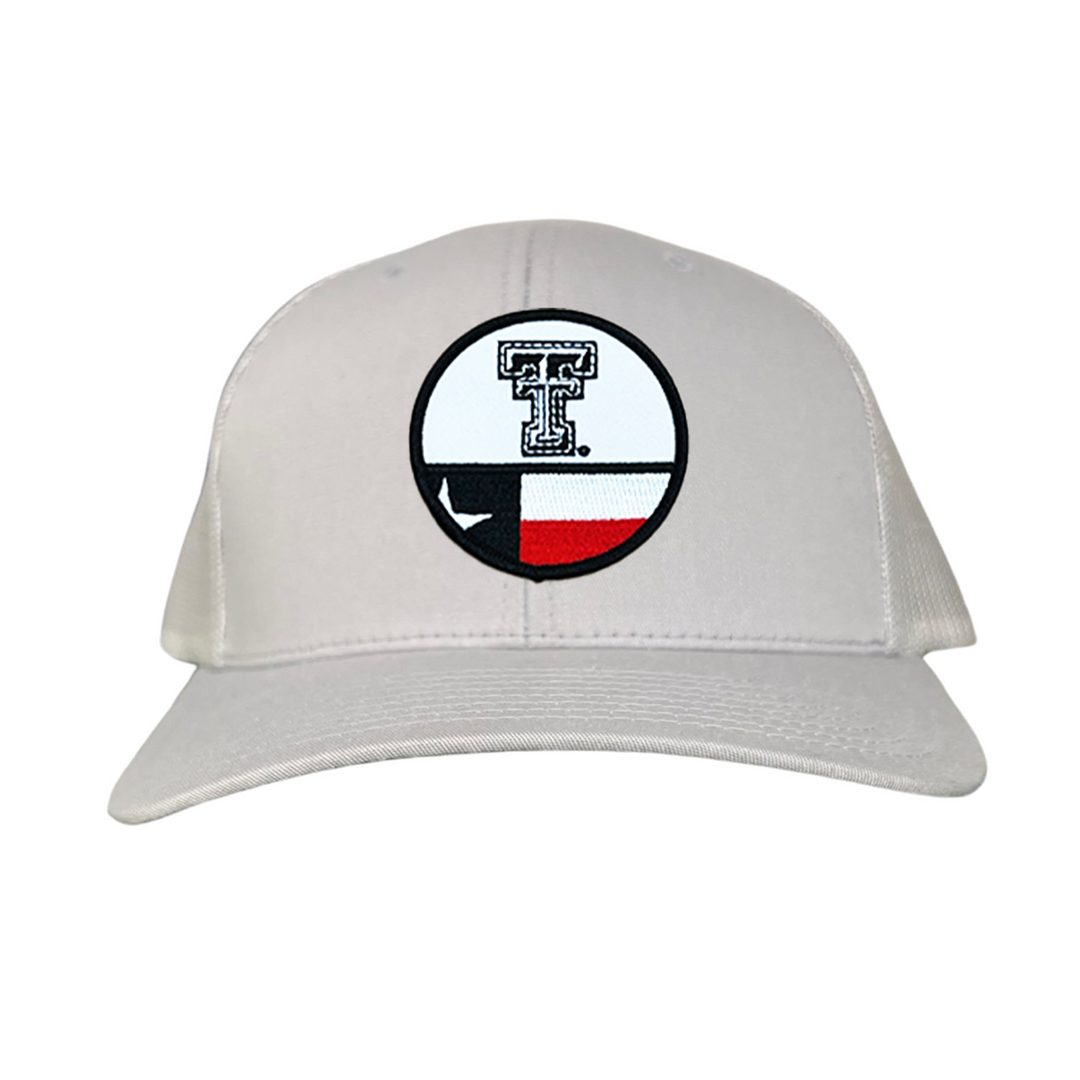 Texas Tech Logo Circle Flag / Hats /  257 / TXTECH045 / MM