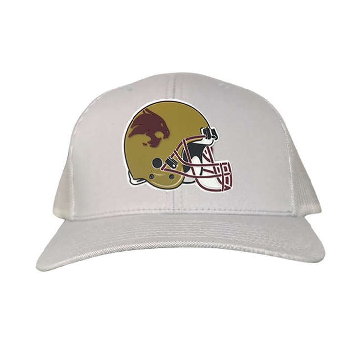 Texas State Bobcats Helmet Rubber Patch / Hats / 267 / TXST267 / MM