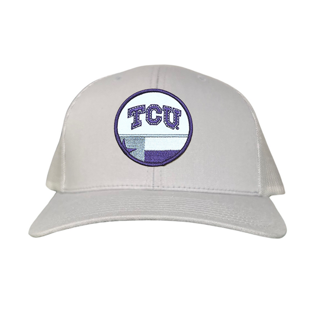 TCU Logo w/h State Flag / Hats / TCU034 /  247 / MM