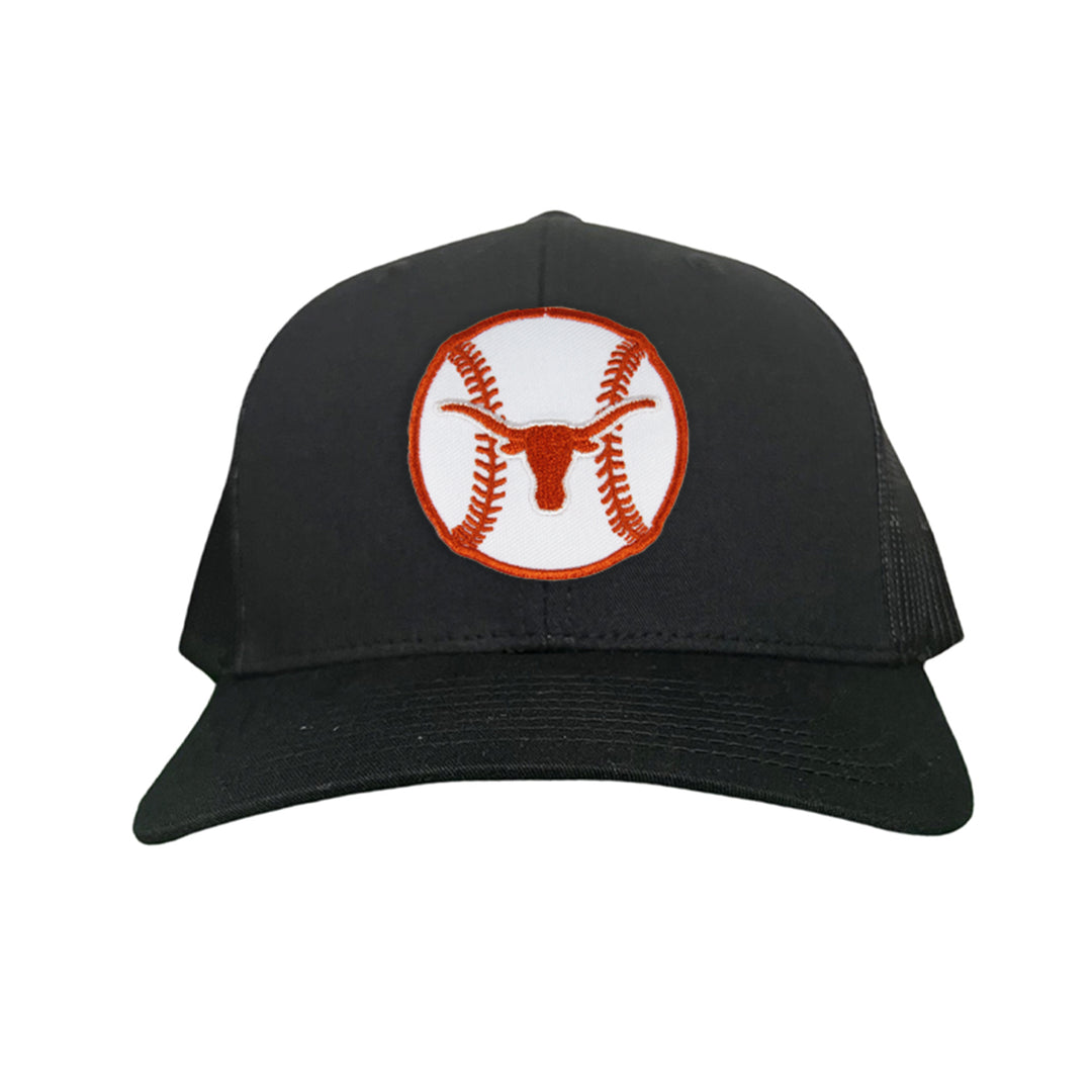 Texas Longhorns Baseball Longhorn Patch / Hats / 014 /  CT