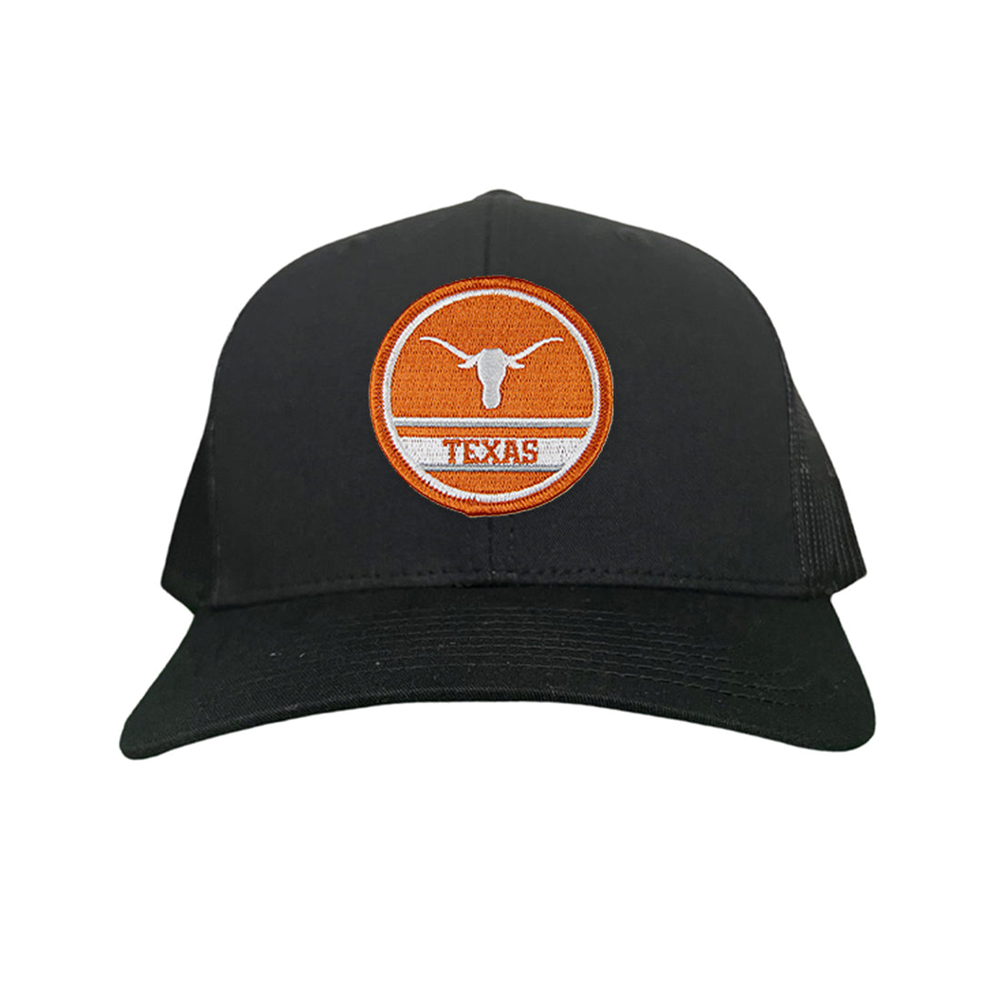 Texas Longhorns Longhorn Circle Line Patch / 201 / Hats / UT9110 / MM