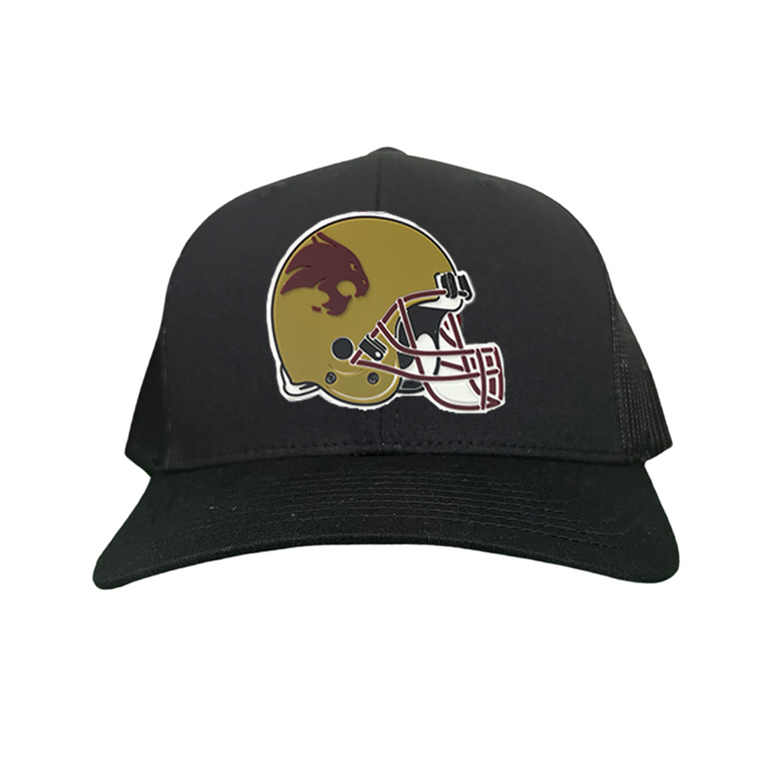 Texas State Bobcats Helmet Rubber Patch / Hats / 267 / TXST267 / MM