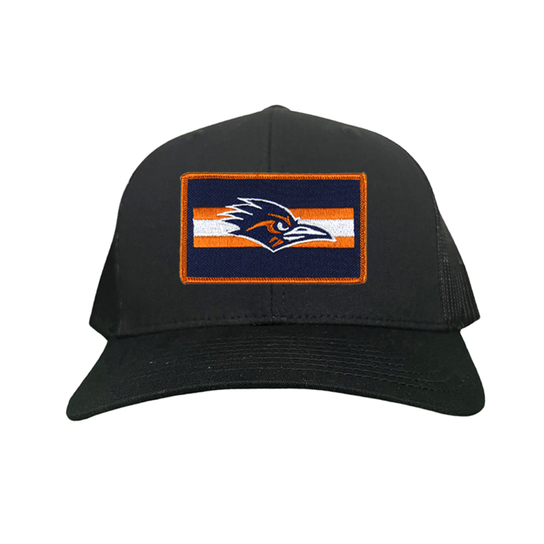 UTSA Rectangle Stripe Roadrunner / Hats / 153 / UTSA007