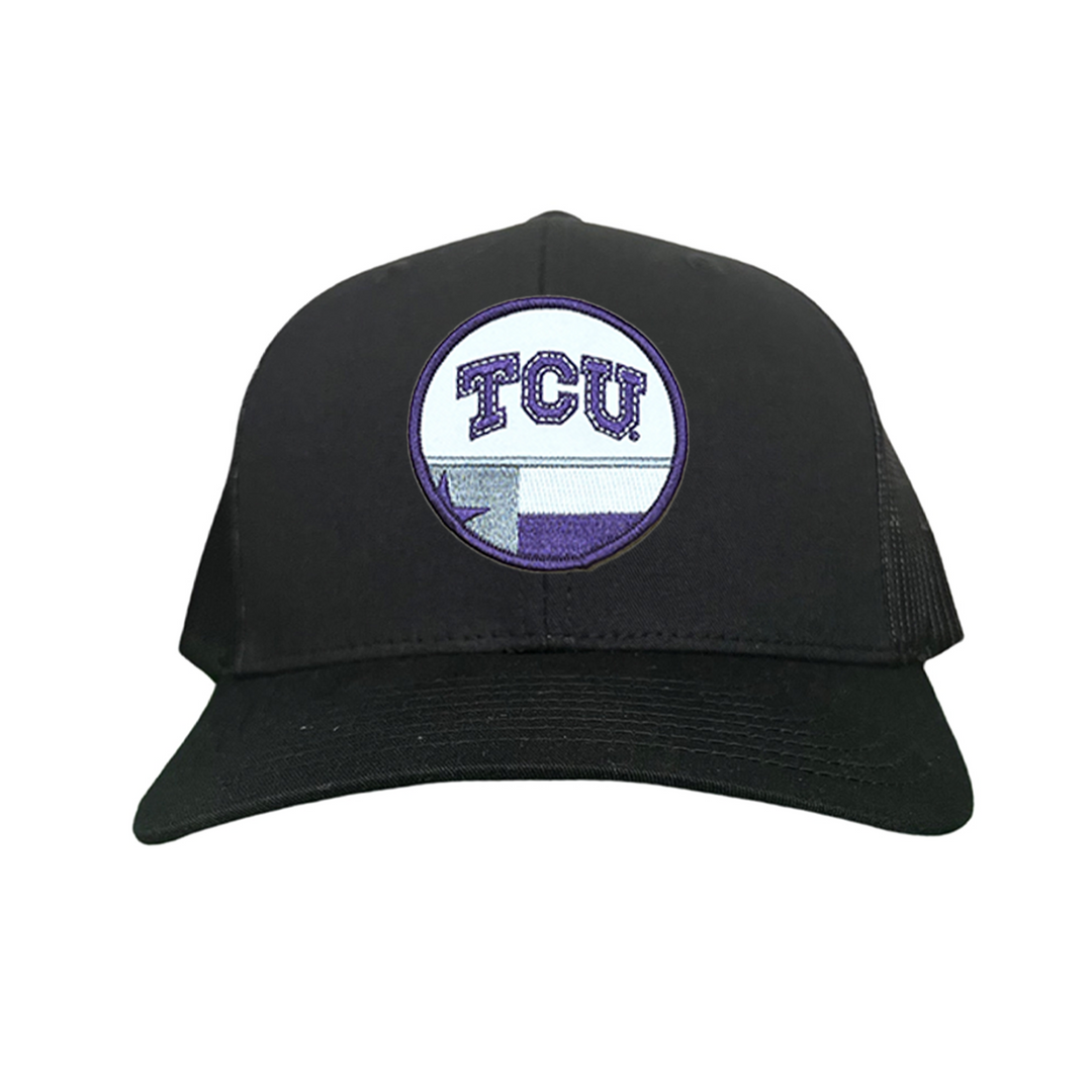 TCU Logo w/h State Flag / Hats / TCU034 /  247 / MM