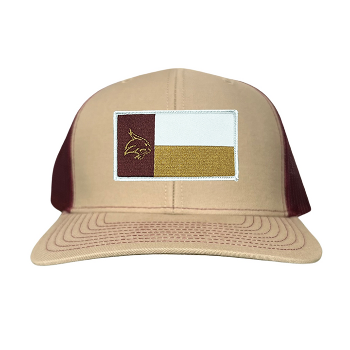 Texas State Bobcats State Flag / Hats / 259 / TXST076 / MM