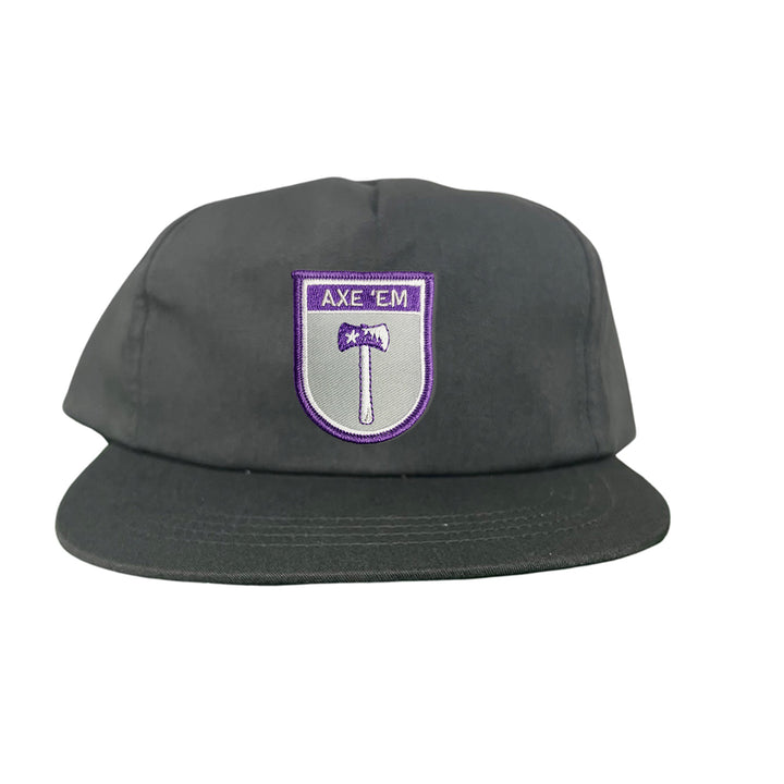 SFA / AXE'EM SHIELD PATCH  / Curved Bill Mesh Snapback 100 / SFA006