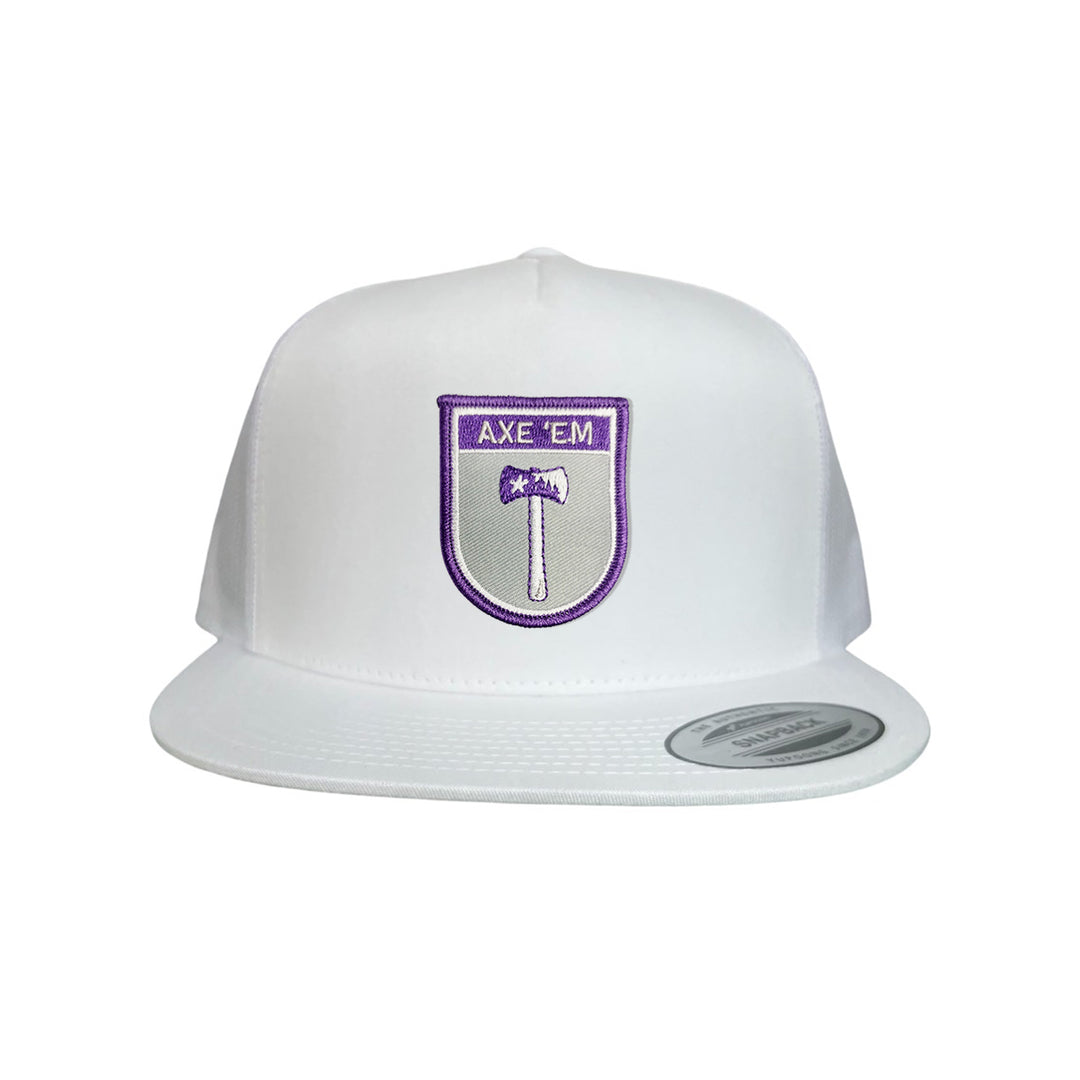 SFA / AXE'EM SHIELD PATCH  / Curved Bill Mesh Snapback 100 / SFA006