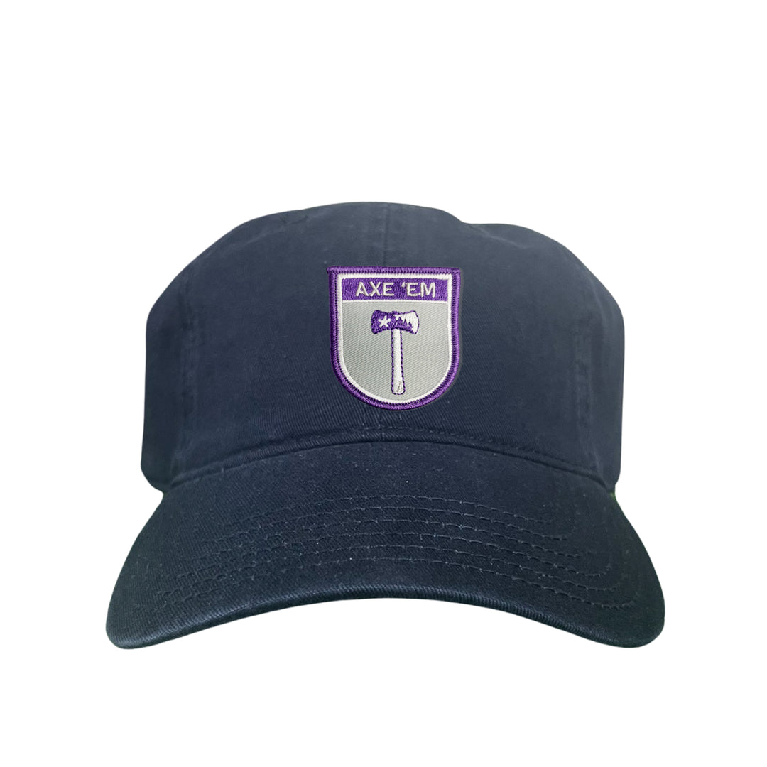 SFA / AXE'EM SHIELD PATCH  / Curved Bill Mesh Snapback 100 / SFA006