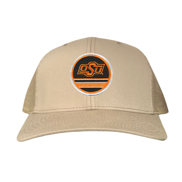 Oklahoma State OSU Circle With Lines / Hats / 132 / OKSTATE007