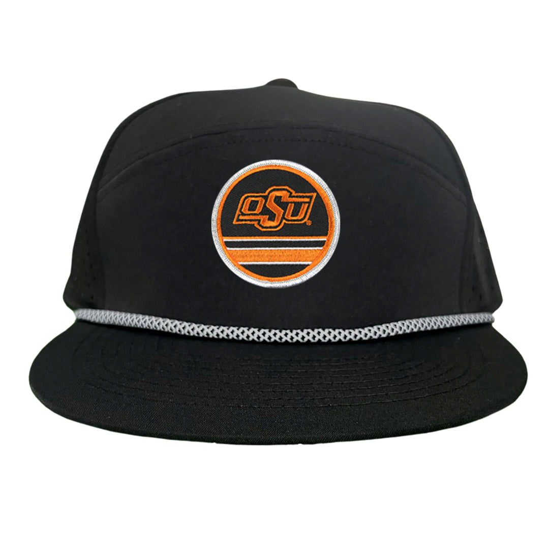 Oklahoma State OSU Circle With Lines / Hats / 132 / OKSTATE007