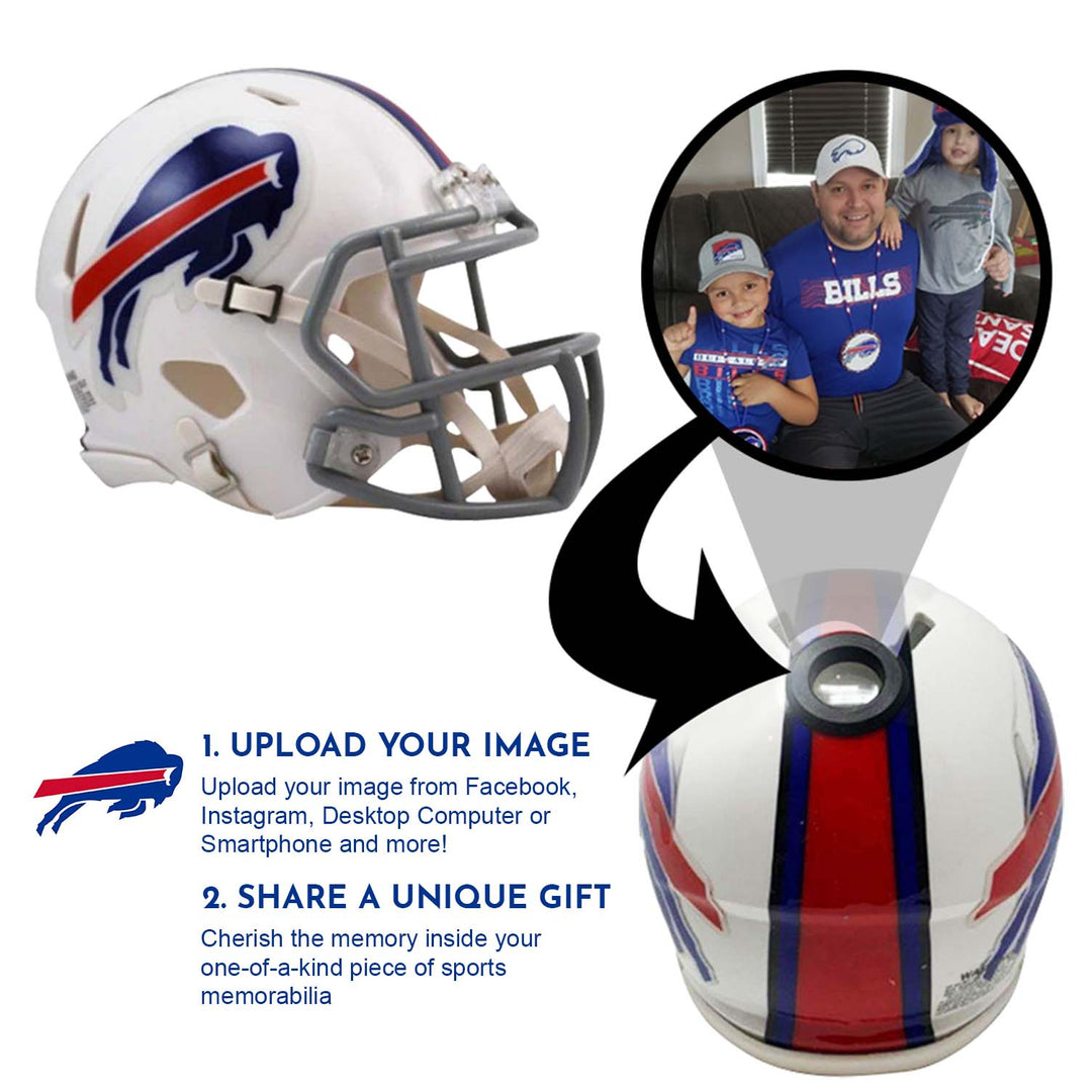 Buffalo Bills NFL Mini Helmet - Picture Inside