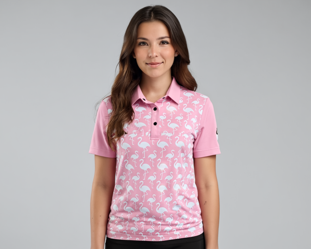 NEW Flamingo Women's Polo