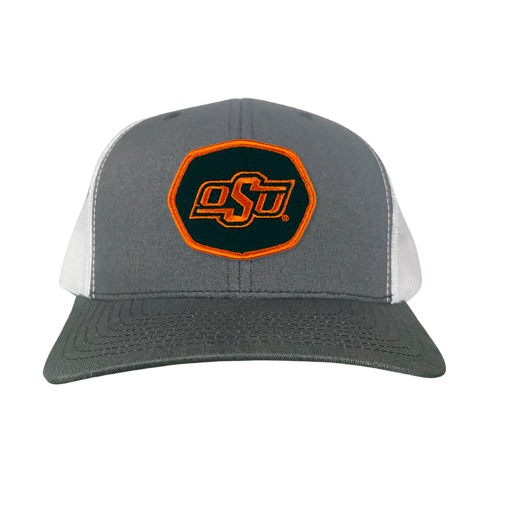 Oklahoma State OSU Hexagon Patch / Hats / 142 / OKSTATE006