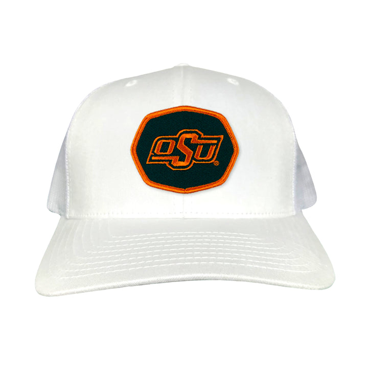 Oklahoma State OSU Hexagon Patch / Hats / 142 / OKSTATE006