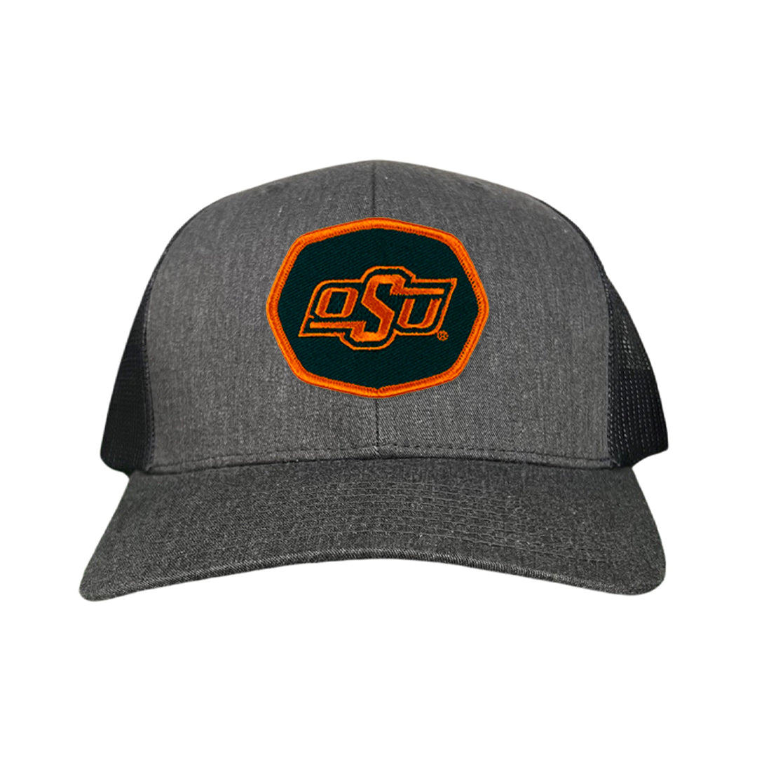 Oklahoma State OSU Hexagon Patch / Hats / 142 / OKSTATE006