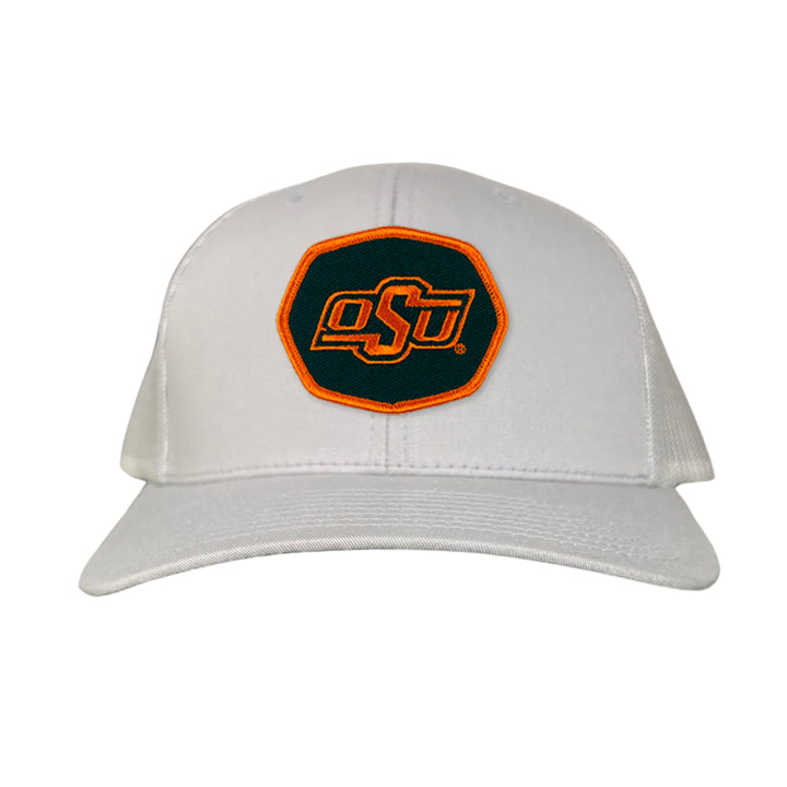 Oklahoma State OSU Hexagon Patch / Hats / 142 / OKSTATE006