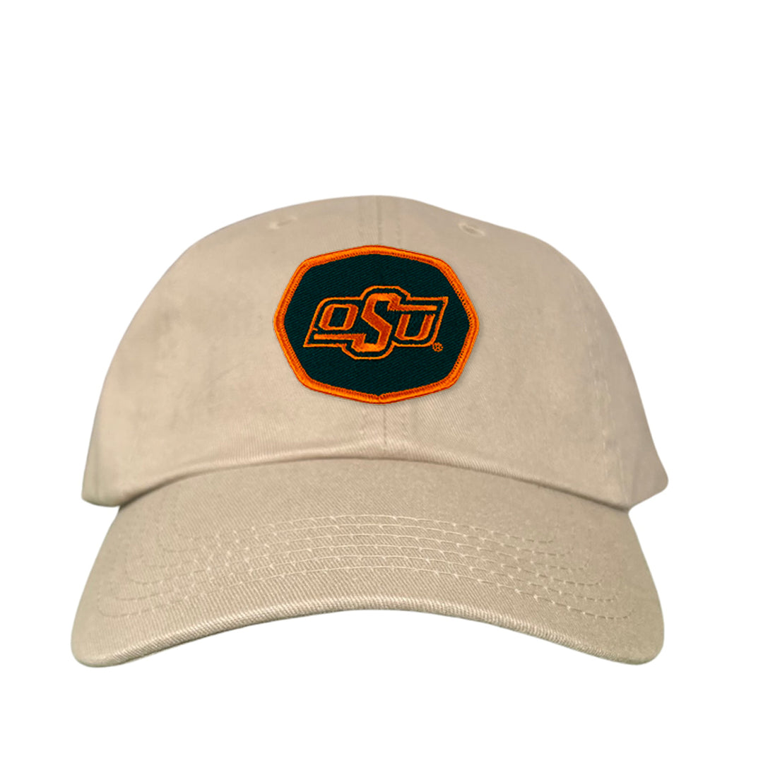 Oklahoma State OSU Hexagon Patch / Hats / 142 / OKSTATE006