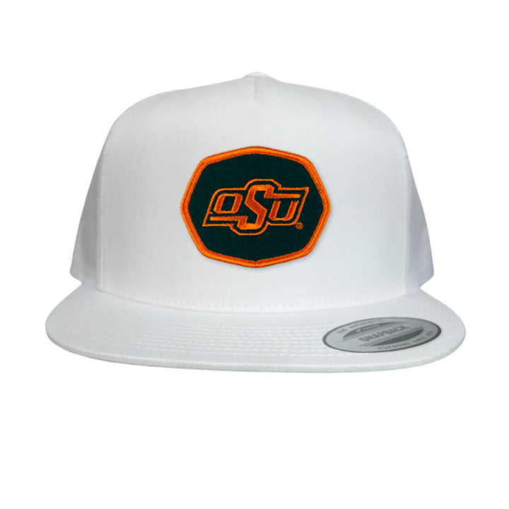 Oklahoma State OSU Hexagon Patch / Hats / 142 / OKSTATE006