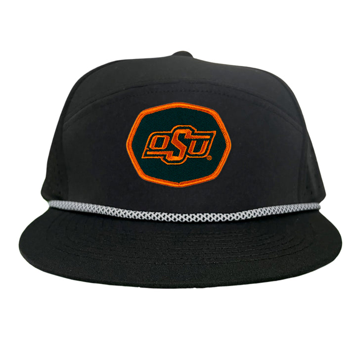 Oklahoma State OSU Hexagon Patch / Hats / 142 / OKSTATE006