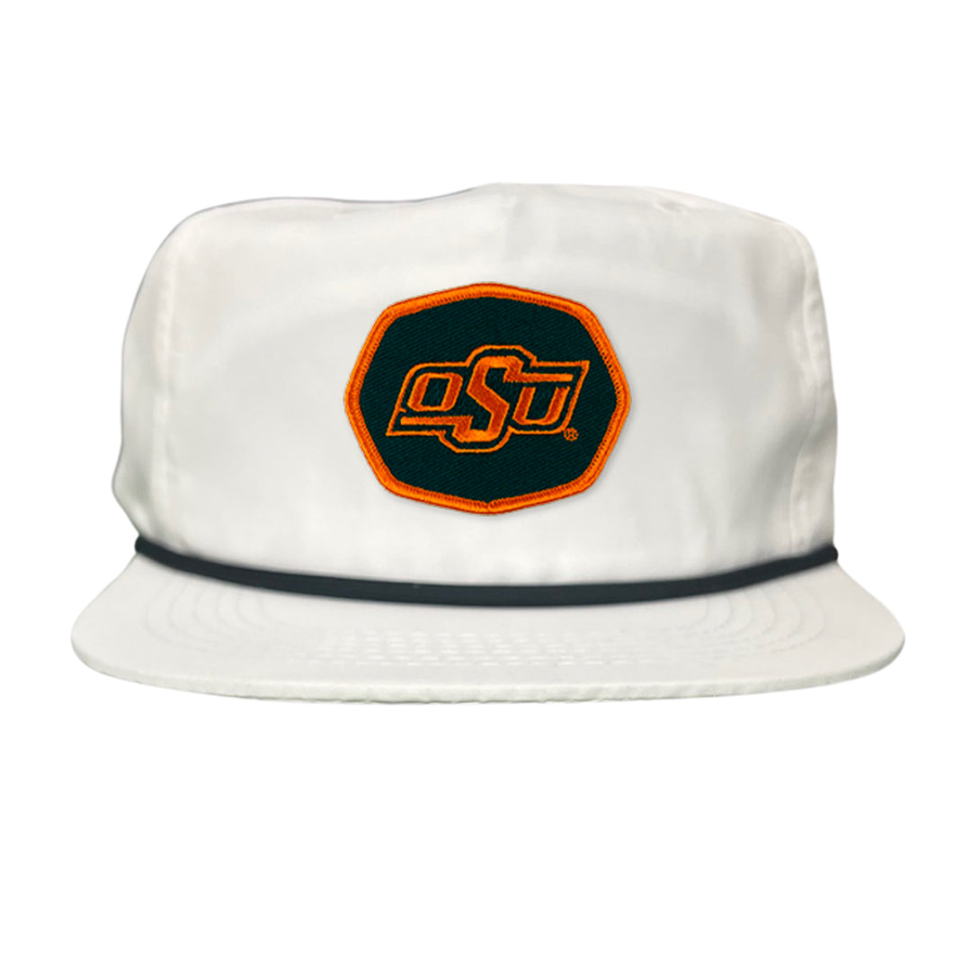 Oklahoma State OSU Hexagon Patch / Hats / 142 / OKSTATE006