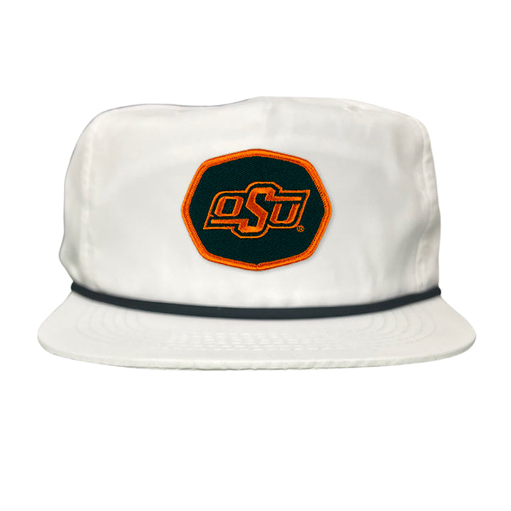 Oklahoma State OSU Hexagon Patch / Hats / 142 / OKSTATE006