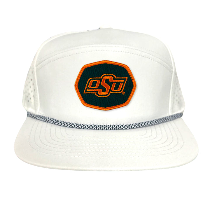 Oklahoma State OSU Hexagon Patch / Hats / 142 / OKSTATE006