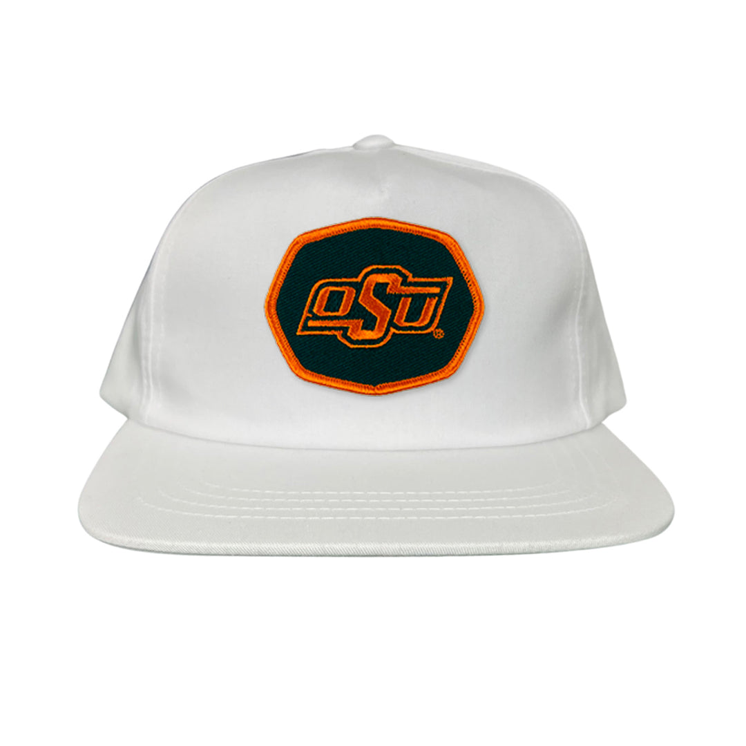 Oklahoma State OSU Hexagon Patch / Hats / 142 / OKSTATE006